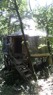 una delle yurte